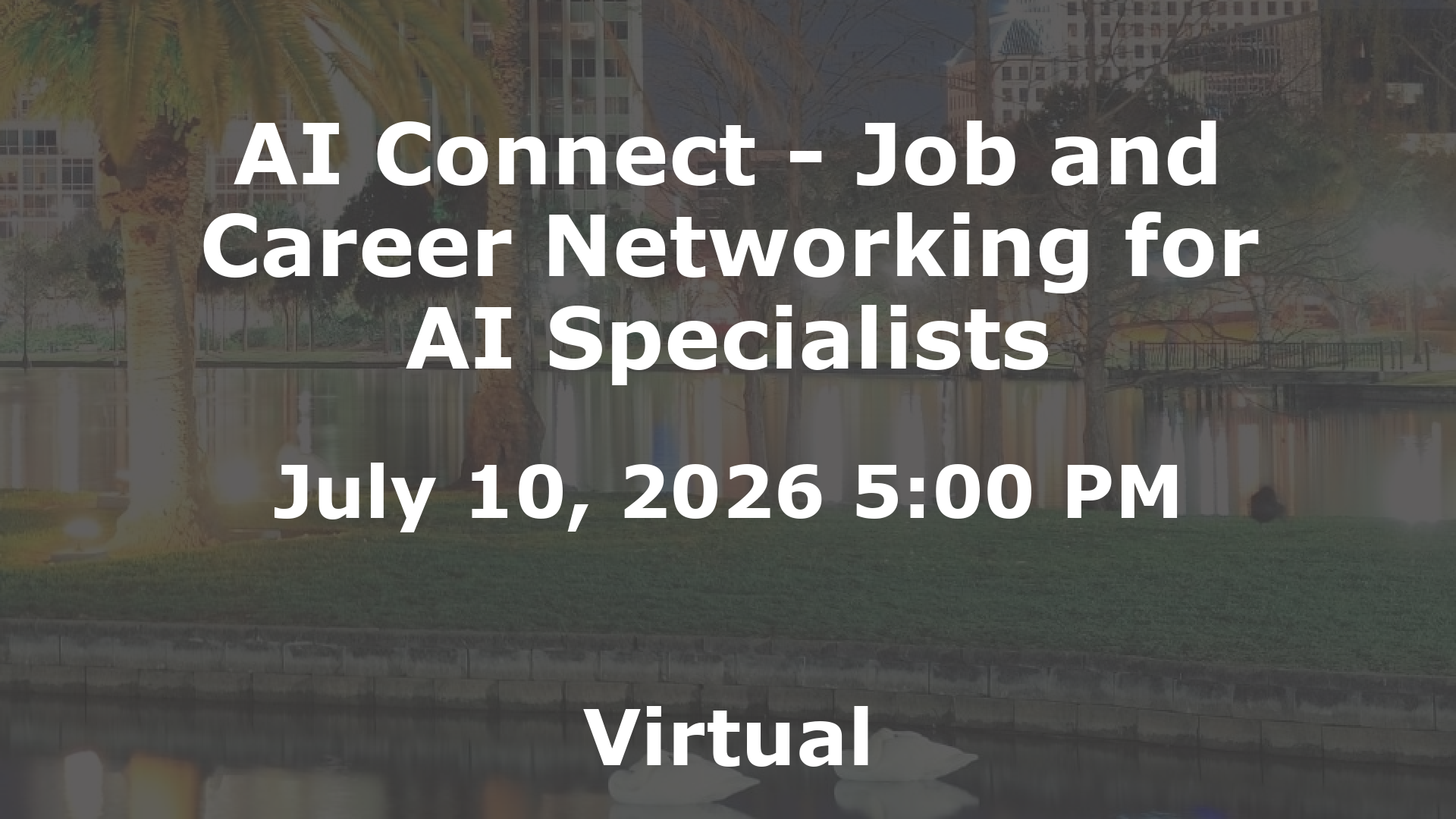 AI Connect - Job and Career Networking for AI Specialists event image